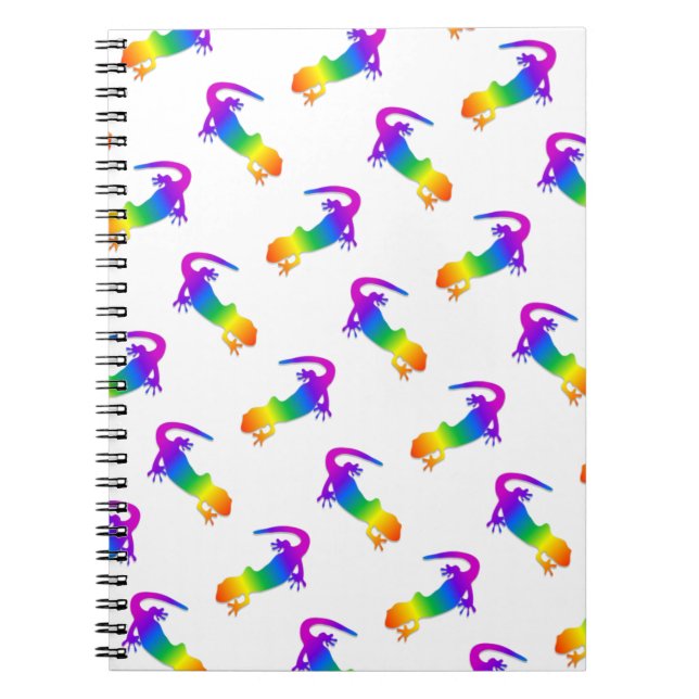 Caderno Espiral Rainbow Salamander (Frente)