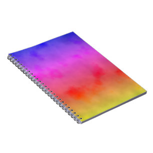 Caderno Espiral Rainbow Vapor