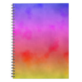 Caderno Espiral Rainbow Vapor