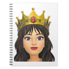 Caderno Espiral Rainha