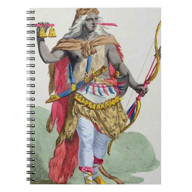 Caderno Espiral Rainha Anna Nzinga (1583-1663), 'de DES E de (Frente)