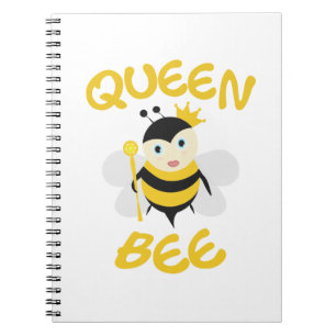 Caderno Espiral rainha da abelha