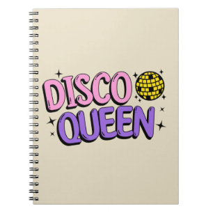 Caderno Espiral Rainha da Disco
