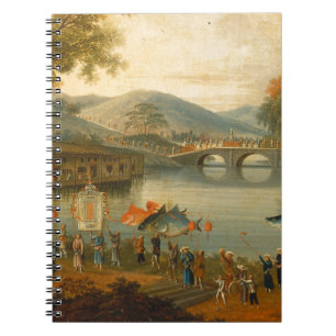 Caderno Espiral Rainha Henrietta Maria com senhor Jeffrey Hudson,