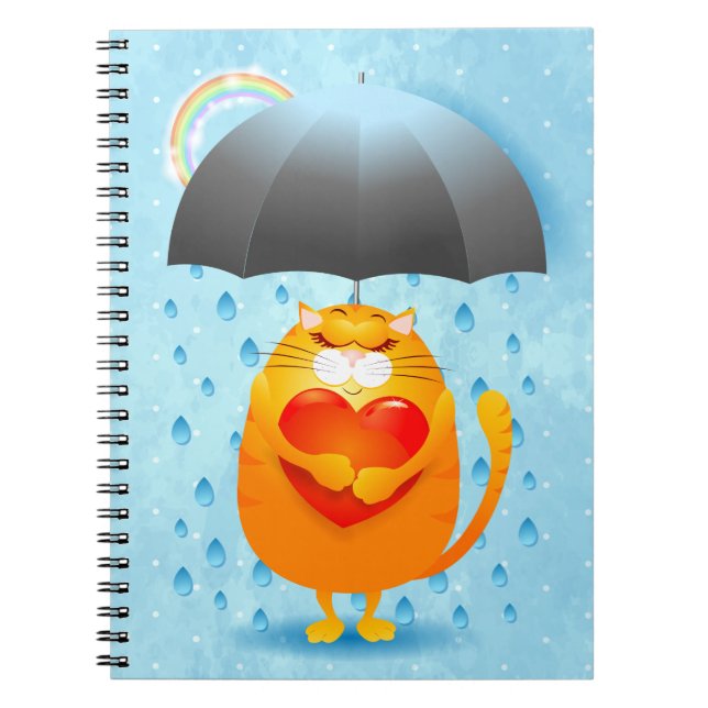 Caderno Espiral Rainy Day (Frente)