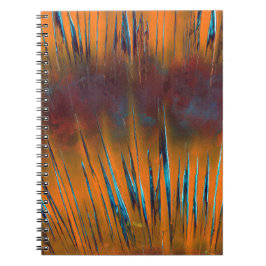 Caderno Espiral Raios Coloridos Vintage