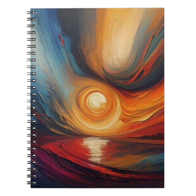 Caderno Espiral Raios de Sol (Frente)