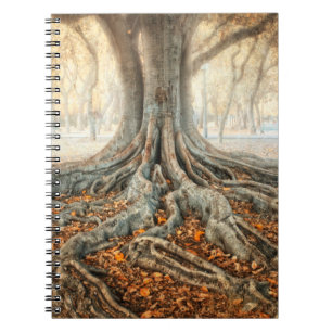 Caderno Espiral Raízes de Árvore Antigas