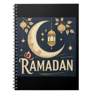 Caderno Espiral Ramadã captura a luz, o ritmo e a reflexão