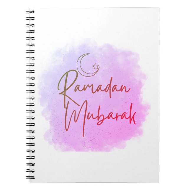 Caderno Espiral Ramadan mubarak (Frente)