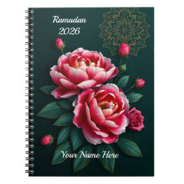 Caderno Espiral Ramadão Verde Esmeralda