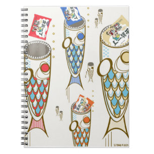 Caderno Espiral Ramen Noodle Deep Ocean Monster