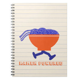 Caderno Espiral Ramen Power