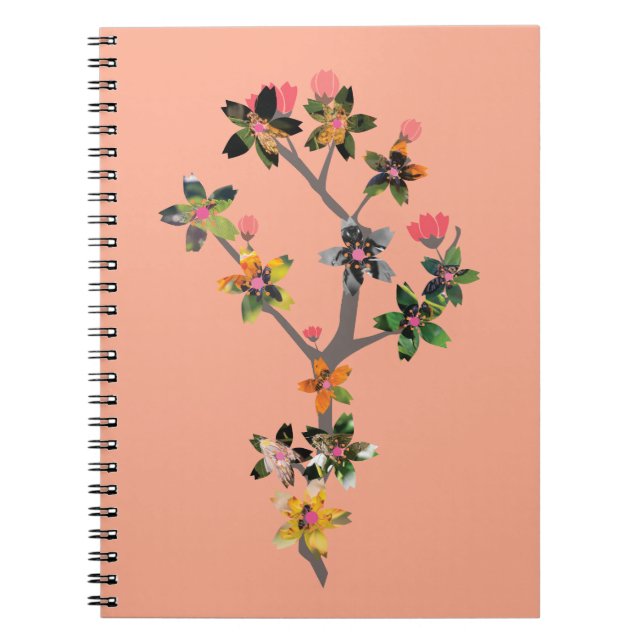 Caderno Espiral Ramos de Insetos (Frente)