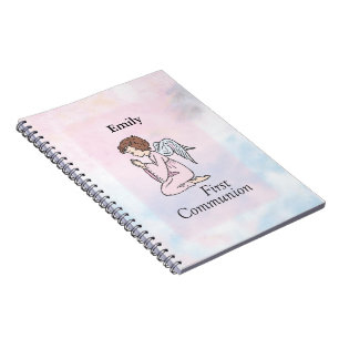 Caderno Espiral Rapariga, 1º Anjo da Comunhão