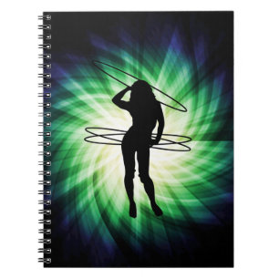 Caderno Espiral Rapariga Hula Hoop; Legal