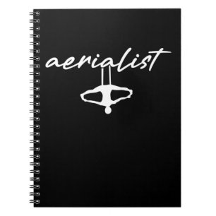 Caderno Espiral Raparigas Aerialistas Acrobáticas Alam-Silas Aérea