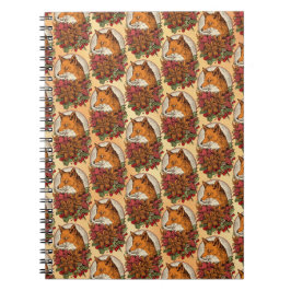 Caderno Espiral Raposa