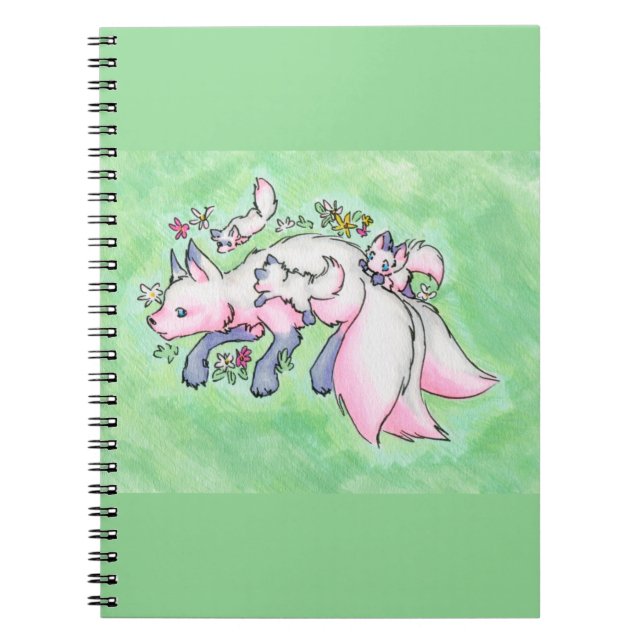 Caderno Espiral Raposa (Frente)