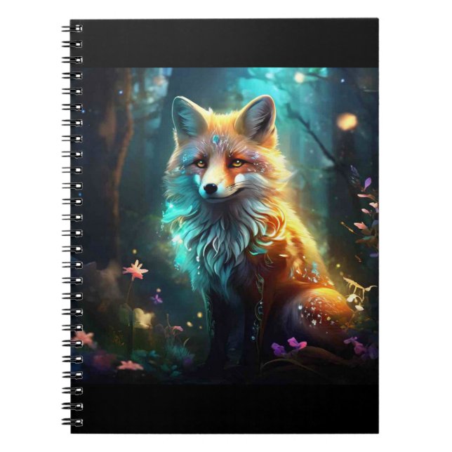 Caderno Espiral Raposa Encantada (Frente)