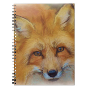 Caderno Espiral Raposa Vermelha