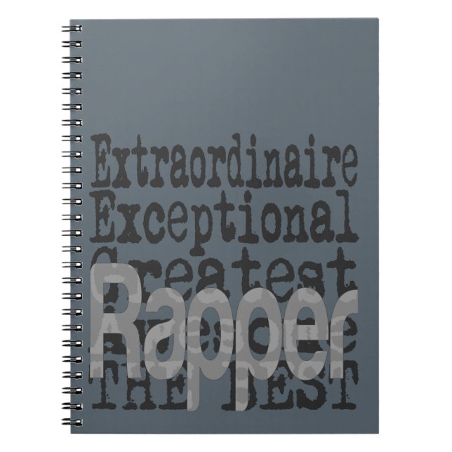 Caderno Espiral Rapper Extraordinaire (Frente)