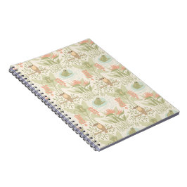 Caderno Espiral Rãs e Pássaros Suaves da Selva