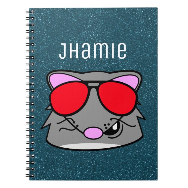 Caderno Espiral Rat Personalizado BG (Frente)