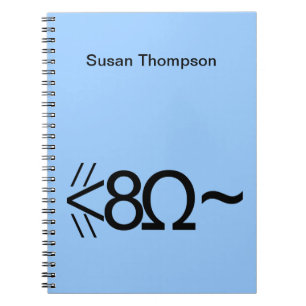 Caderno Espiral Rato ASCII