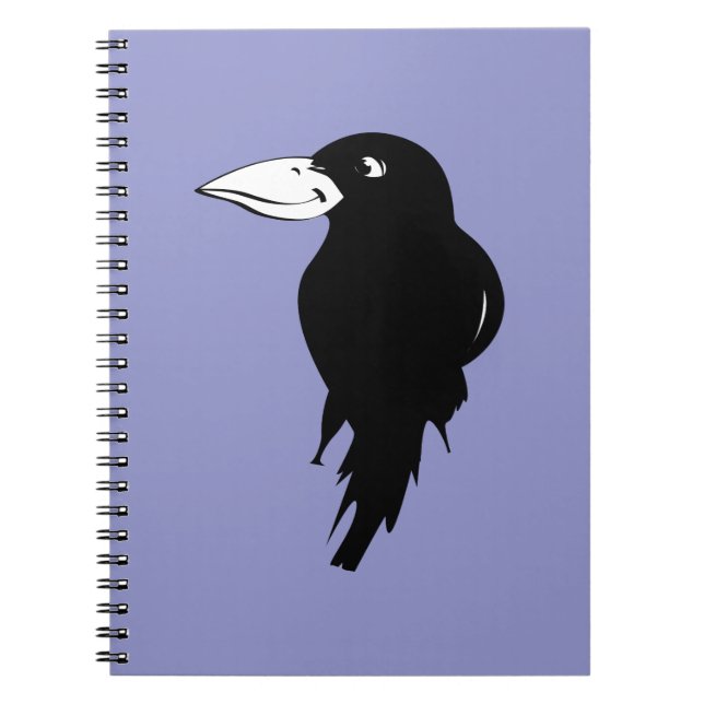 Caderno Espiral Raven (Frente)