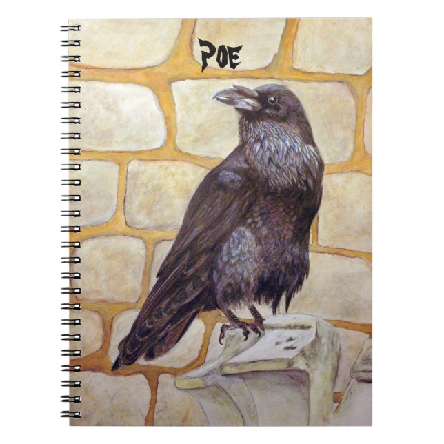Caderno Espiral Raven (Frente)