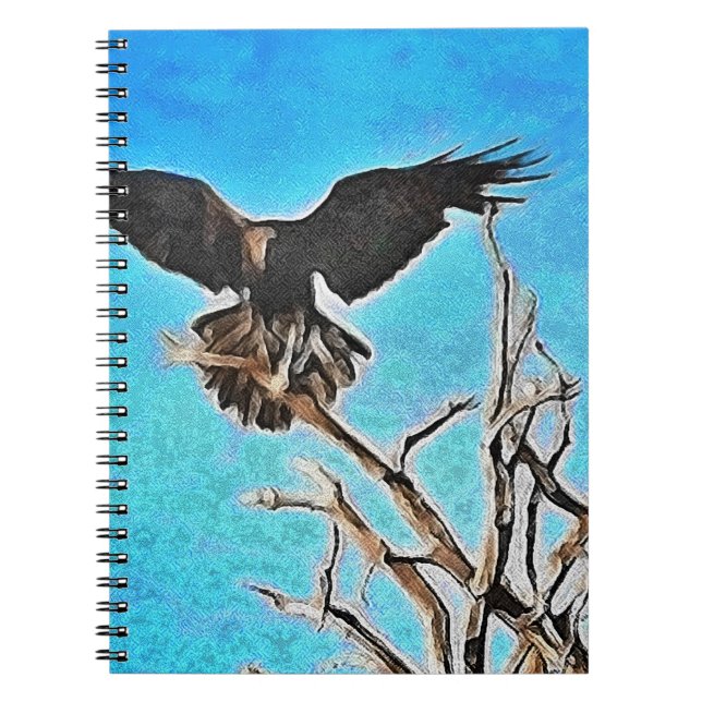Caderno Espiral Raven Tree (Frente)