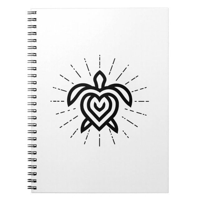 Caderno Espiral Rays logotipo lata (Frente)
