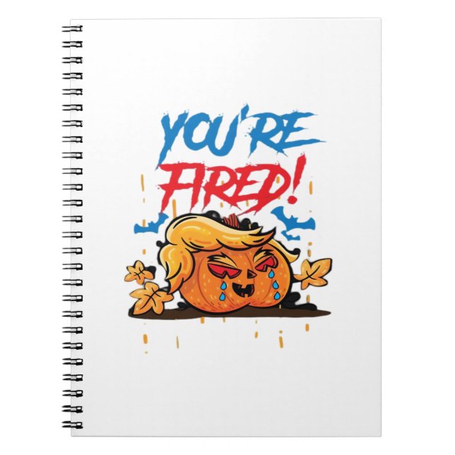 Caderno Espiral RE Fired Trumpkin Classic (Frente)