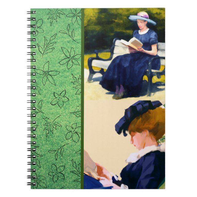 Caderno Espiral Reading Ladies (Frente)