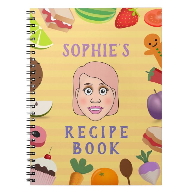 Caderno Espiral Receita (Frente)