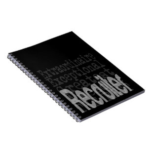 Caderno Espiral Recrutador Extraordinário