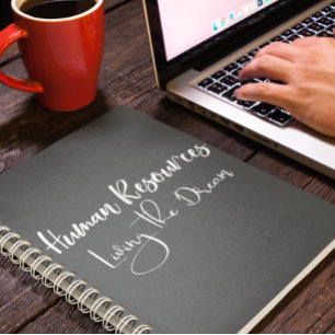 Caderno Espiral Recursos Humanos Vivendo o Presente do Dream HR