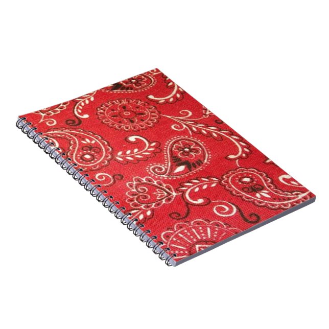 Caderno Espiral Red Bandana (Lado Direito)