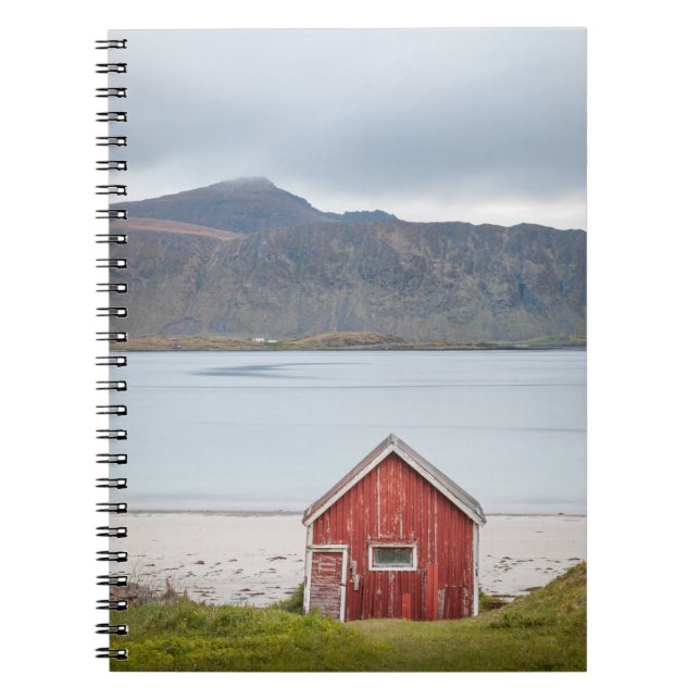Caderno Espiral Red Cabin Ramberg Lofoten (Frente)