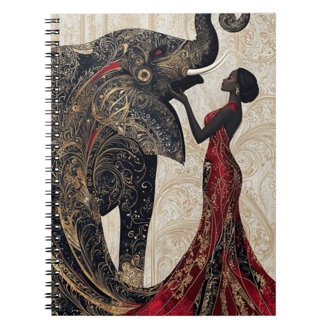 Caderno Espiral Red Elephant Edition1 (Frente)