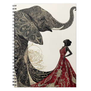 Caderno Espiral Red Elephant Edition10