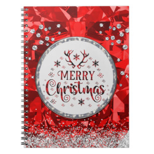 Caderno Espiral Red Gorgeed Emerald Felry Natal