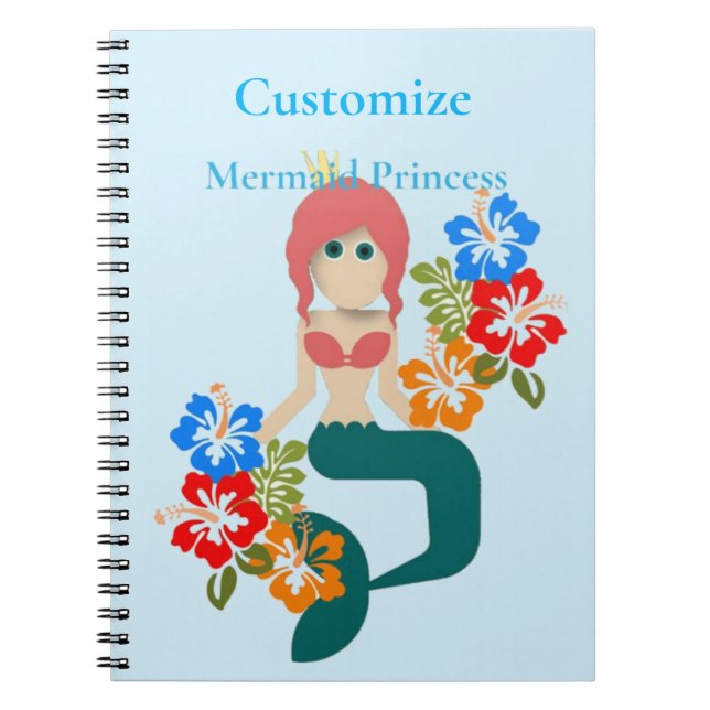 Caderno Espiral Red Hereid Princesa Thunder_Cove (Frente)