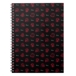 Caderno Espiral Red Kisses
