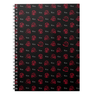 Caderno Espiral Red Kisses