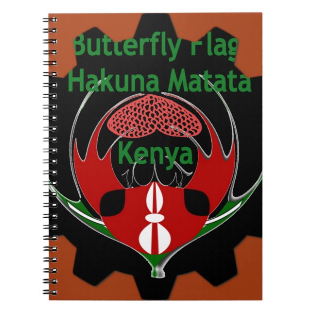 Caderno Espiral Red Matata Kenya (Frente)