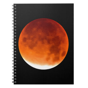 Caderno Espiral Red Moon Risiing