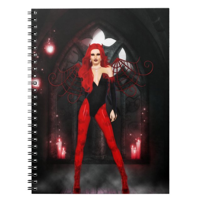Caderno Espiral Red Succubus (Frente)