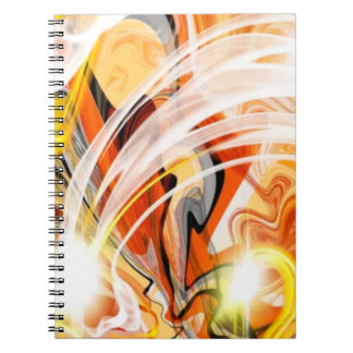 Caderno Espiral Redemoinho Dourado Escuro